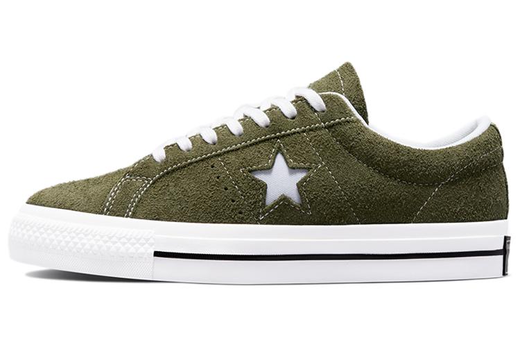 Кроссовки унисекс Converse One Star Low Cargo Khaki, 35 EU