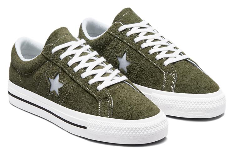 Кроссовки унисекс Converse One Star Low Cargo Khaki, 35 EU