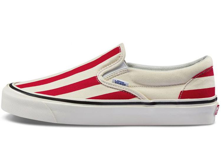 Слипоны унисекс Vans Slip-On Anaheim Factory красные