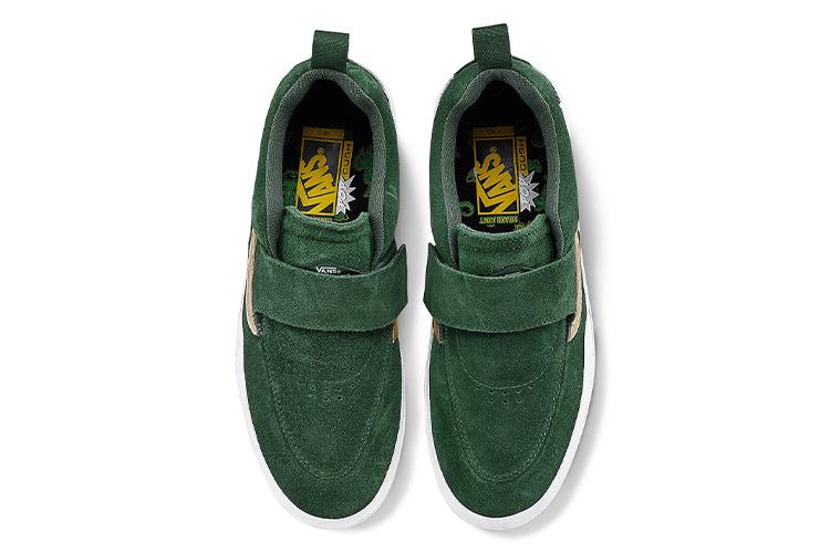 Кроссовки унисекс Vans Kyle Pro 2 Shake Junt зеленые, 35 EU