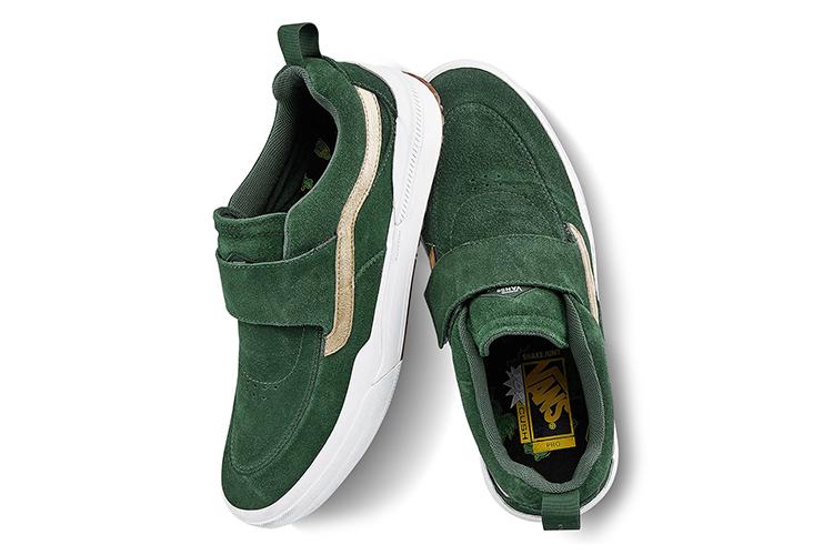 Кроссовки унисекс Vans Kyle Pro 2 Shake Junt зеленые, 35 EU