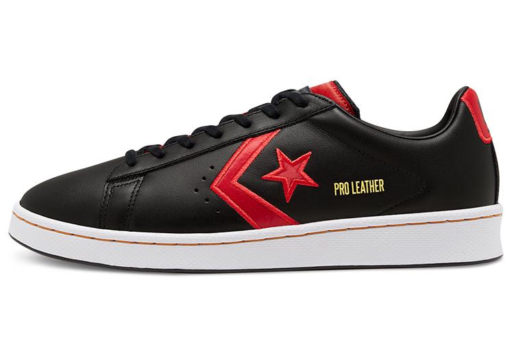 Кеды унисекс Converse Pro Leather черные, красные, белые, 35 EU