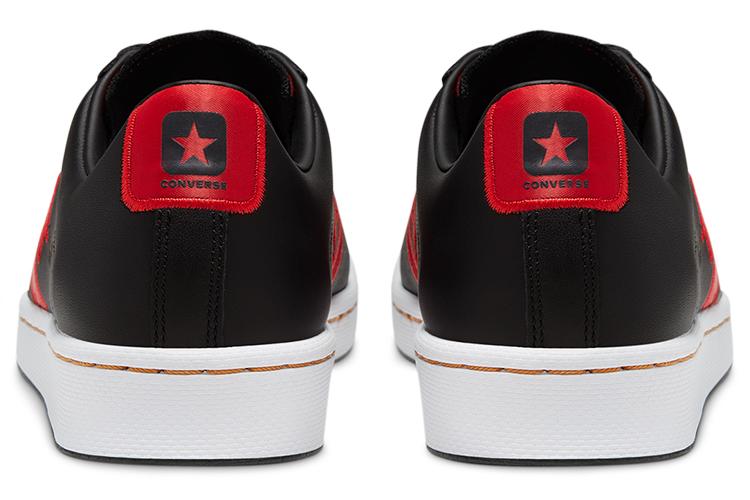 Кеды унисекс Converse Pro Leather черные, красные, белые, 35 EU