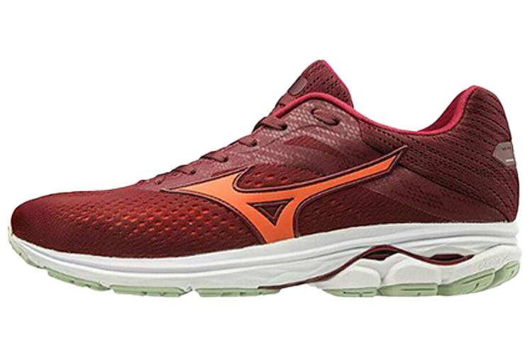 Кроссовки унисекс Mizuno Wave Rider 23 красные, оранжевые, белые, 39 EU