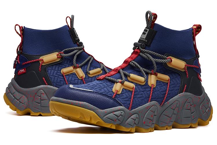 Кроссовки мужские FILA Apennines Hi Top синие, 40 EU