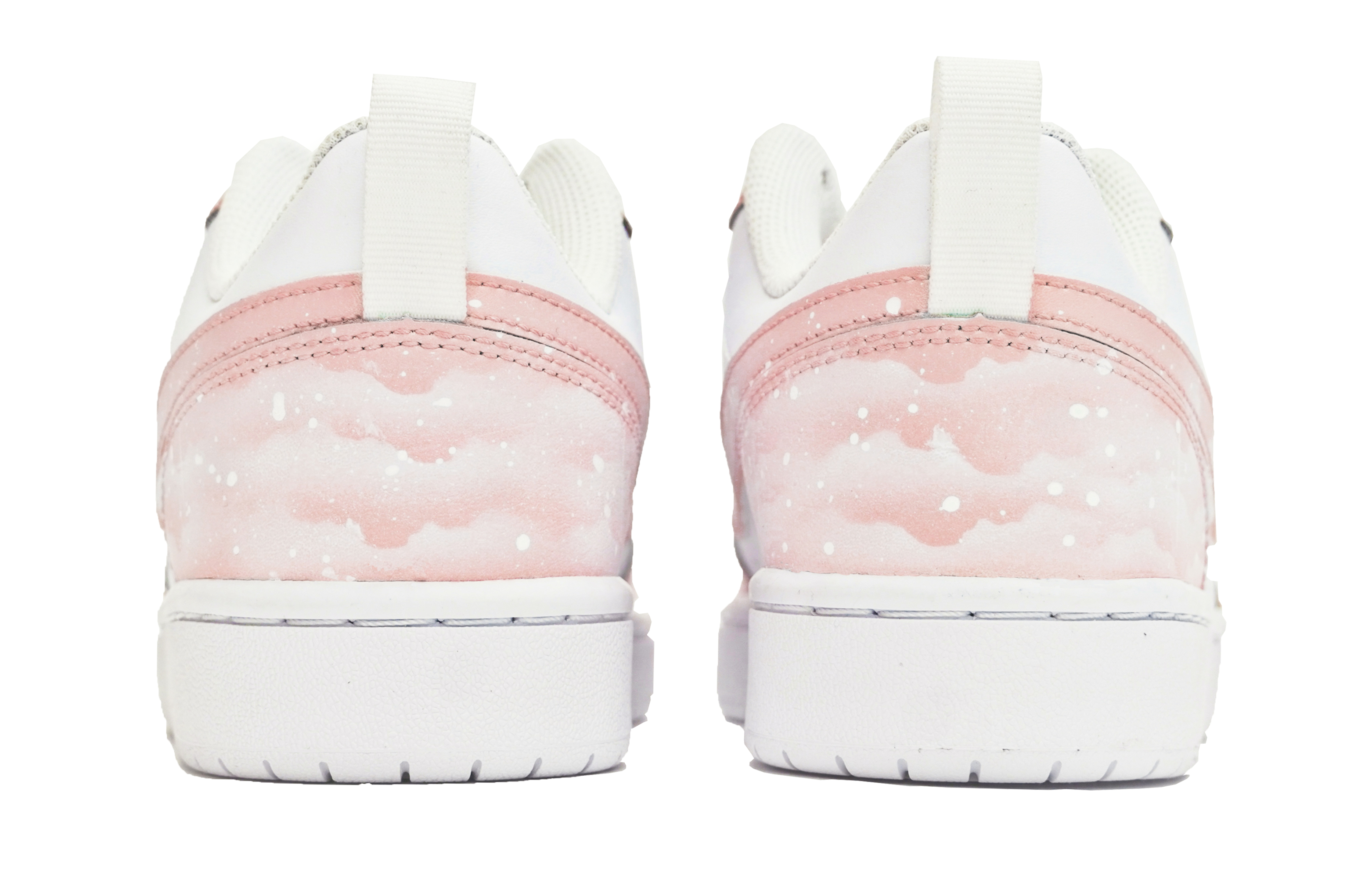 Кеды женские Nike Court Borough Low ABLOODING розовые, 38.5 EU