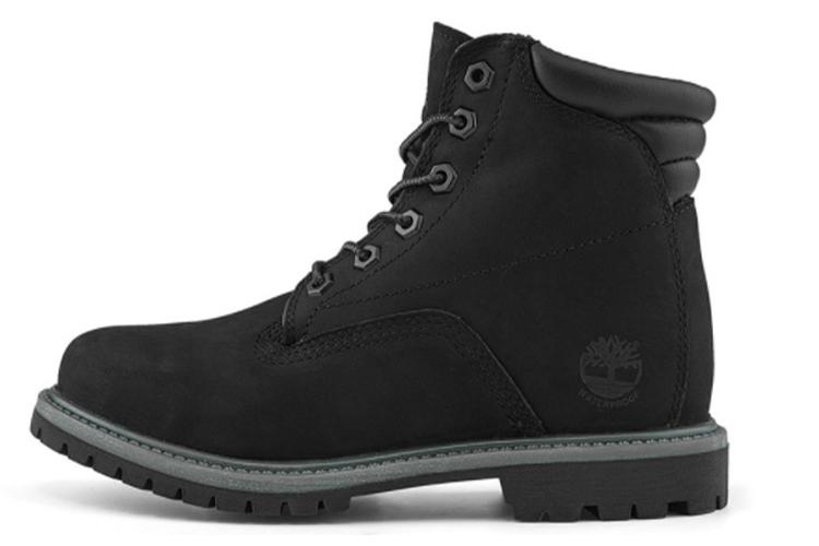 Ботинки женские Timberland Waterville 6 Inch Waterproof Wide Fit черные, 39.5 EU