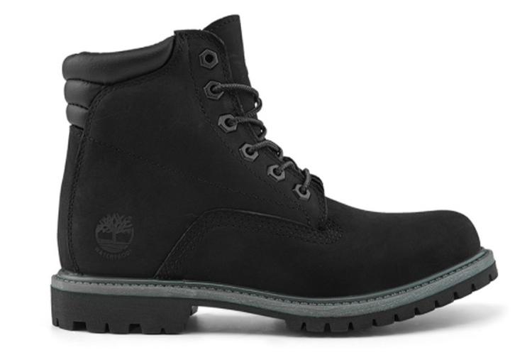 Ботинки женские Timberland Waterville 6 Inch Waterproof Wide Fit черные, 39.5 EU