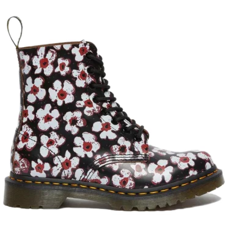 Ботинки женские Dr. Martens 460 Pascal черные/белые, 37 EU