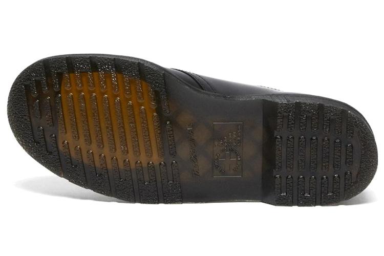 Ботинки мужские Dr. Martens 1461 Elastic Smooth черные-желтые, 36 EU