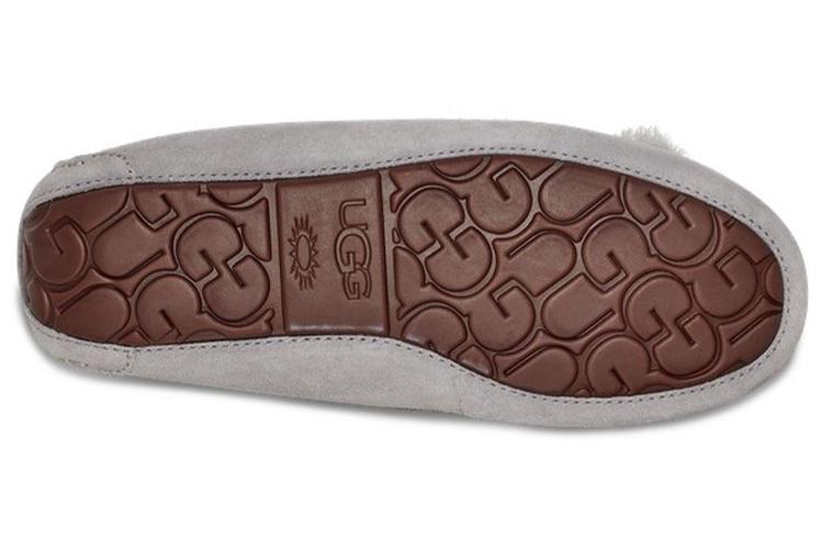 Тапочки женские UGG Ansley Bow Slipper светло-серые, 39 EU