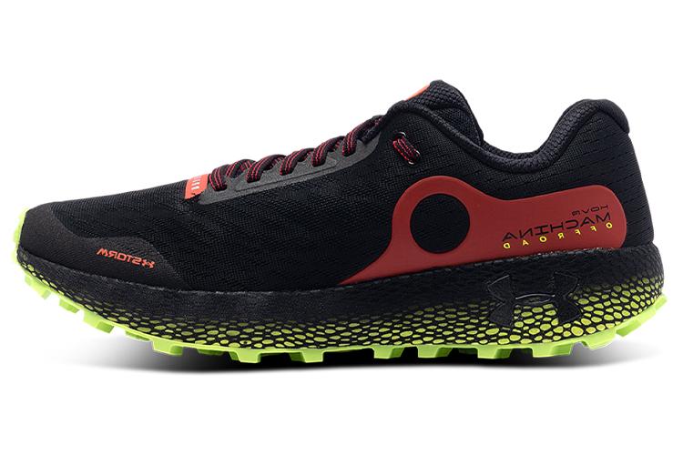 Кроссовки мужские Under Armour Hovr Machina Off Road черные, красные, зеленые, 41 EU