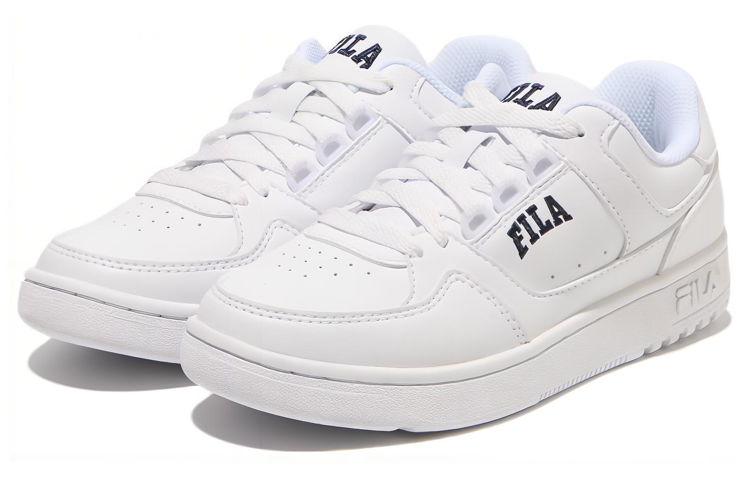 Кроссовки унисекс FILA Touch Down Low Tops белые, 240 EU