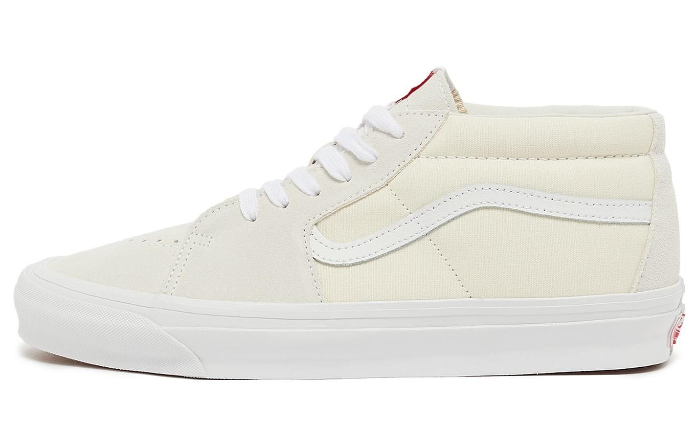 Спортивные кеды унисекс Vans Ua Og Sk8 Mid Lx ivory