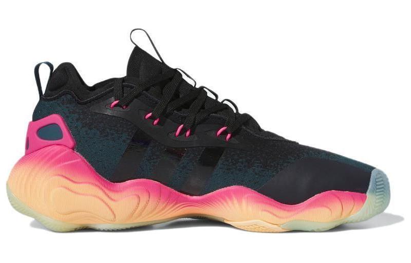 Баскетбольные кроссовки Adidas Trae Young 3 Arctic Night Acid Orange, 49 EU