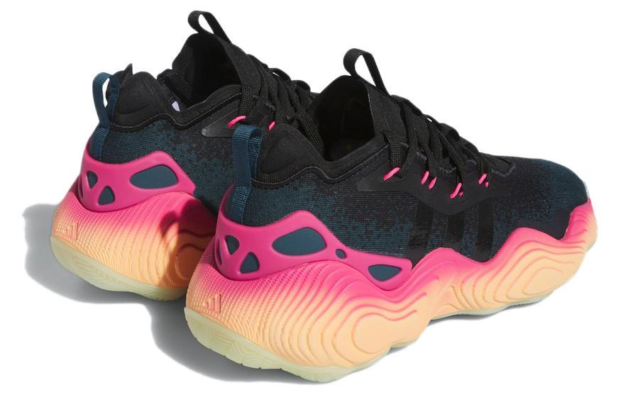 Баскетбольные кроссовки Adidas Trae Young 3 Arctic Night Acid Orange, 49 EU