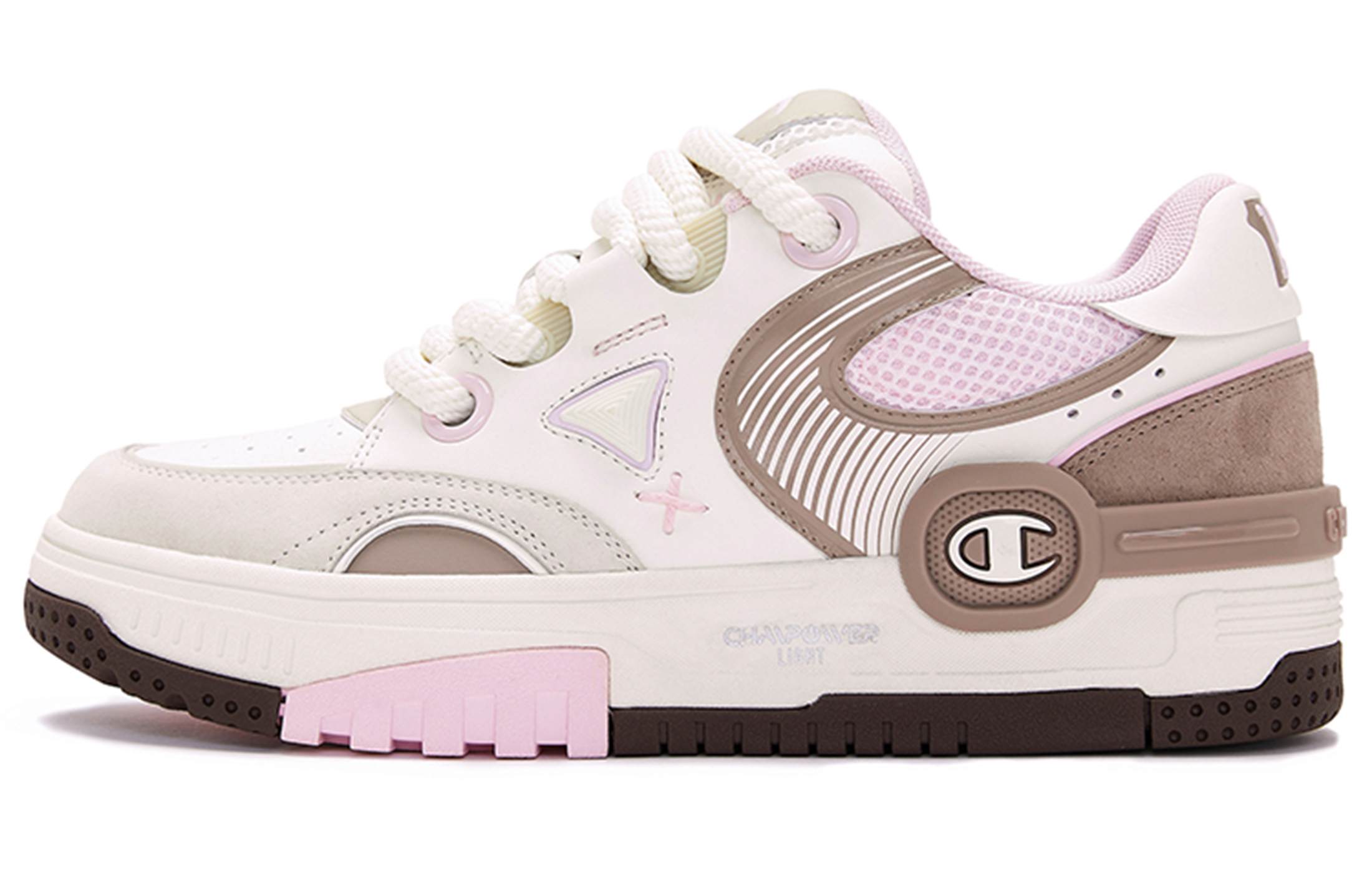 Кеды женские Champion BeatSkate V1 коричневые