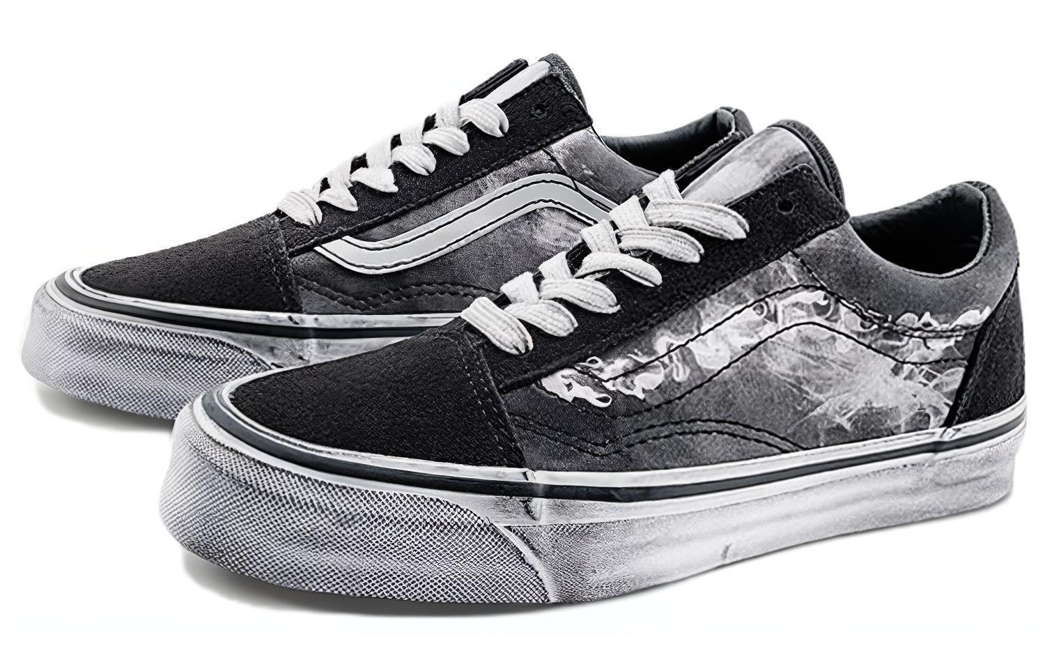 Кеды унисекс Vans Old Skool X 'CONCEPTS' черные/мультиколор, 40.5 EU