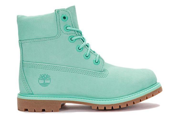 Ботинки женские Timberland Premium 6 Inch Waterproof, светло-зелёные, 38 EU