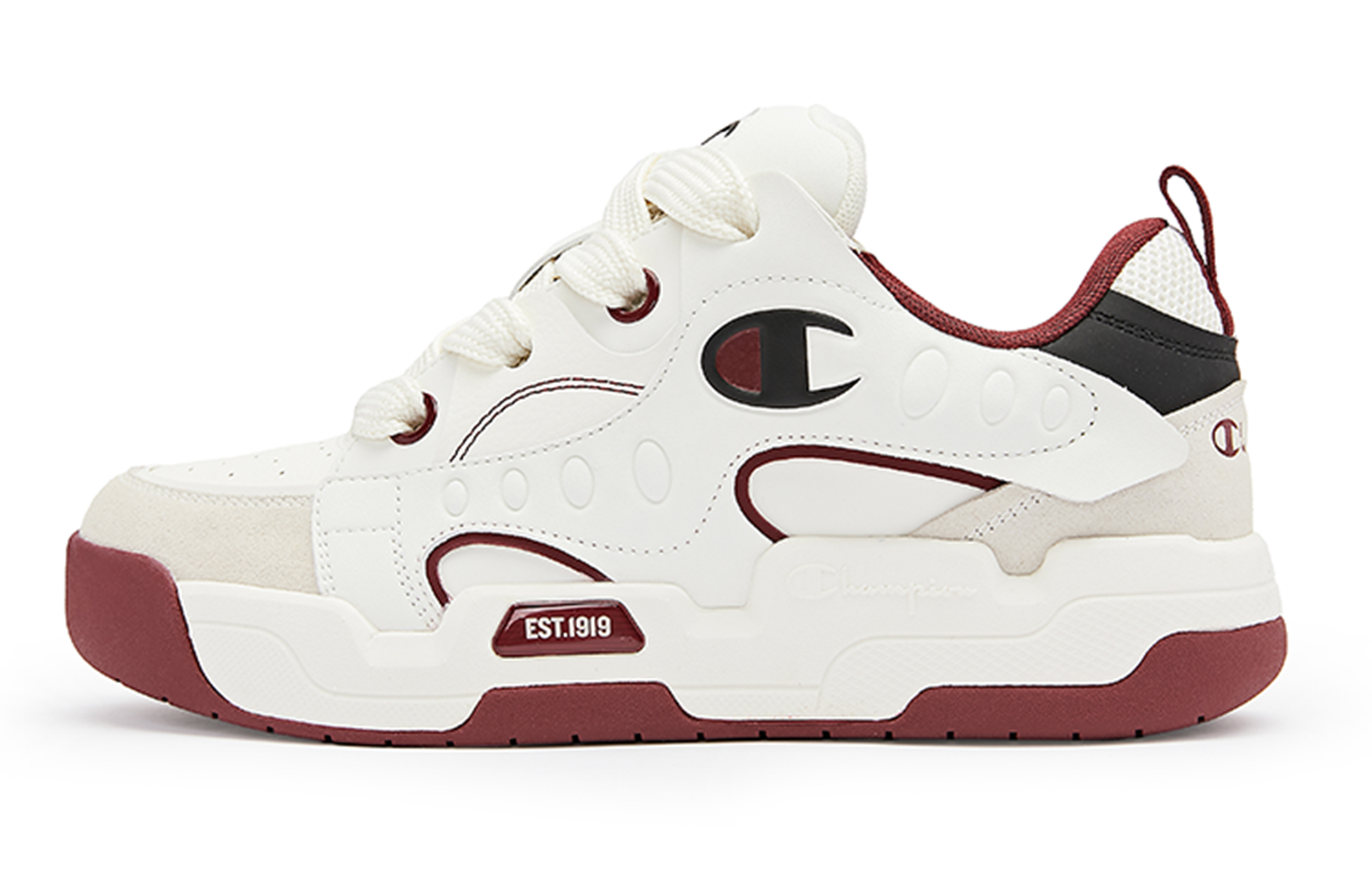 Кеды унисекс Champion U3DFCTM06L8 темно-красные, 41 EU