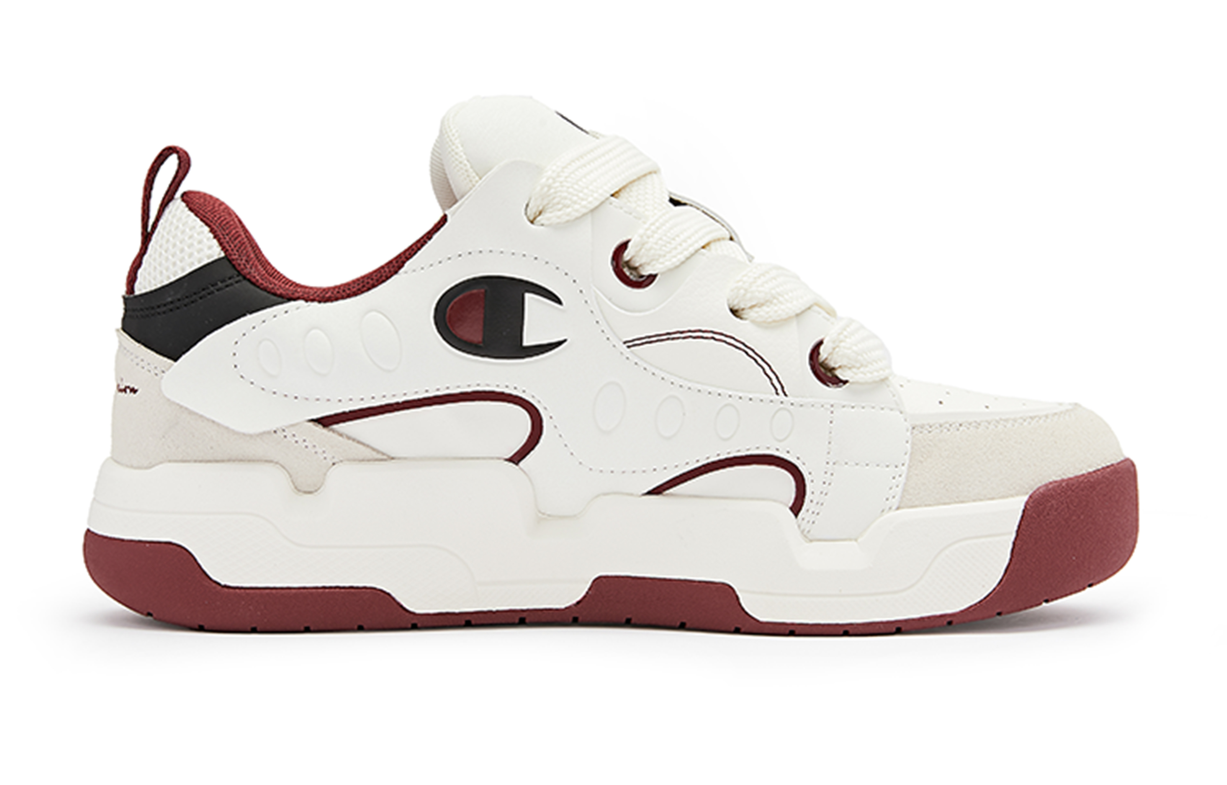 Кеды унисекс Champion U3DFCTM06L8 темно-красные, 41 EU