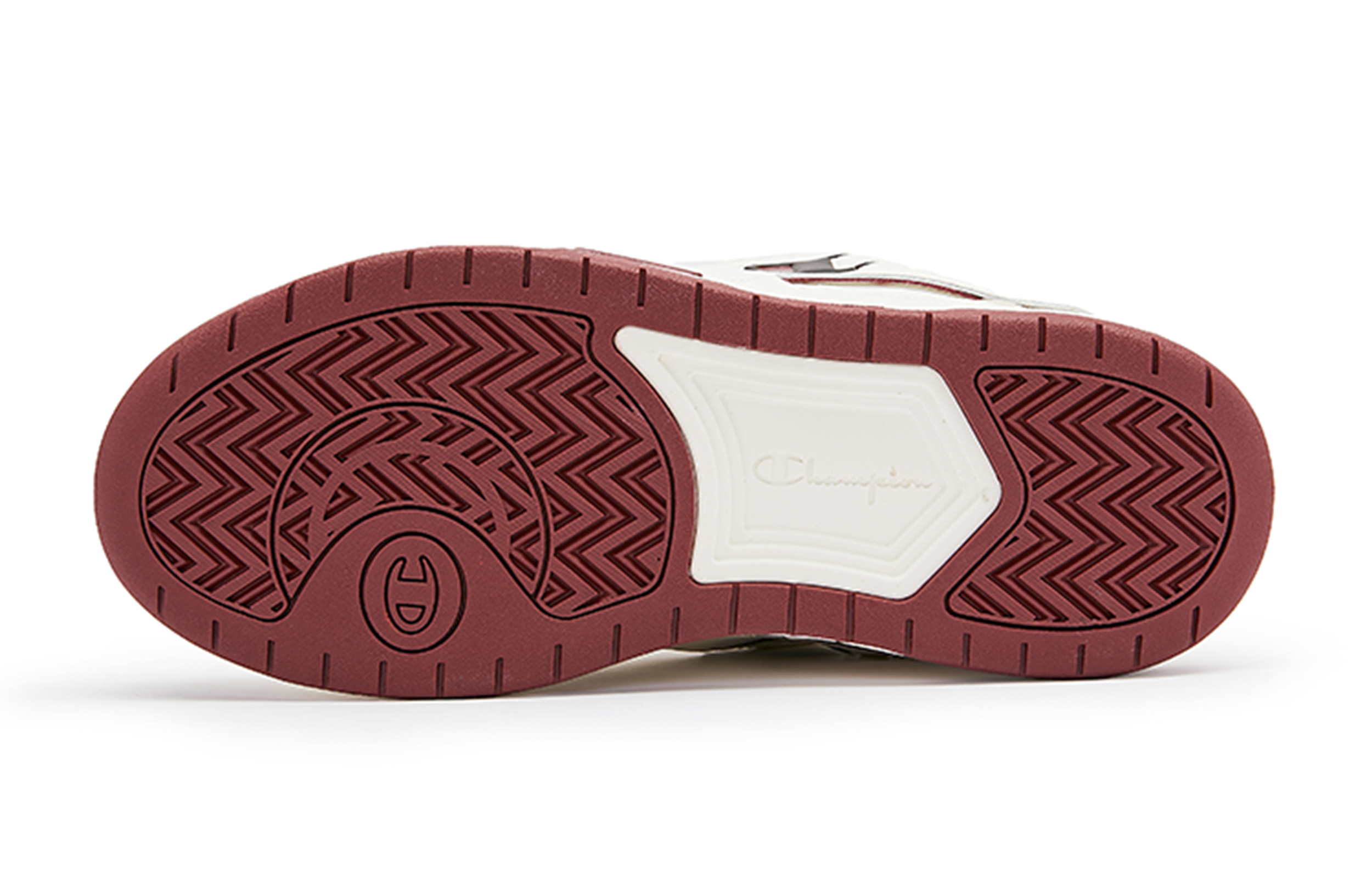 Кеды унисекс Champion U3DFCTM06L8 темно-красные, 41 EU