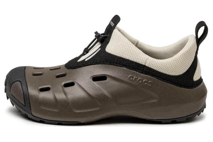 Шлепанцы унисекс Crocs Quick Trail Low зеленые