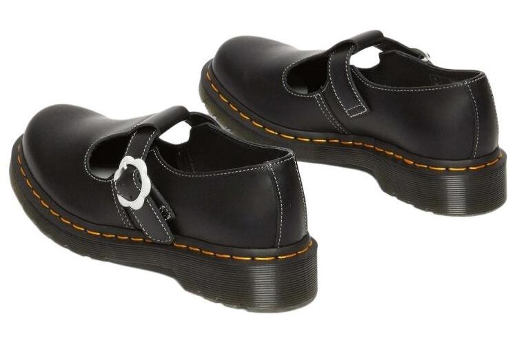 Полуботинки женские Dr. Martens Polley черные, 37 EU