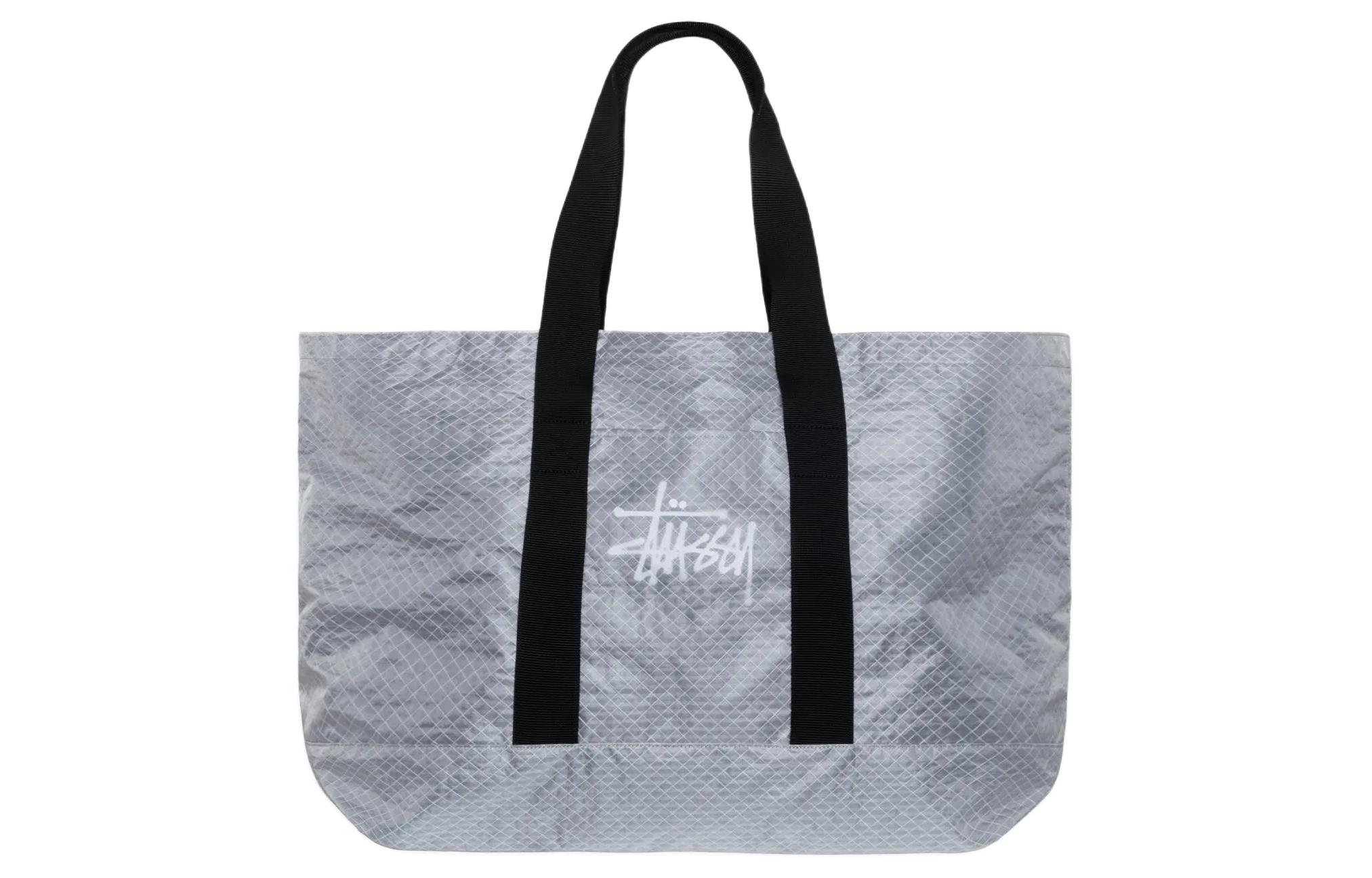 Сумка женская Stussy 134259-blac серебристая, Extra Large EU