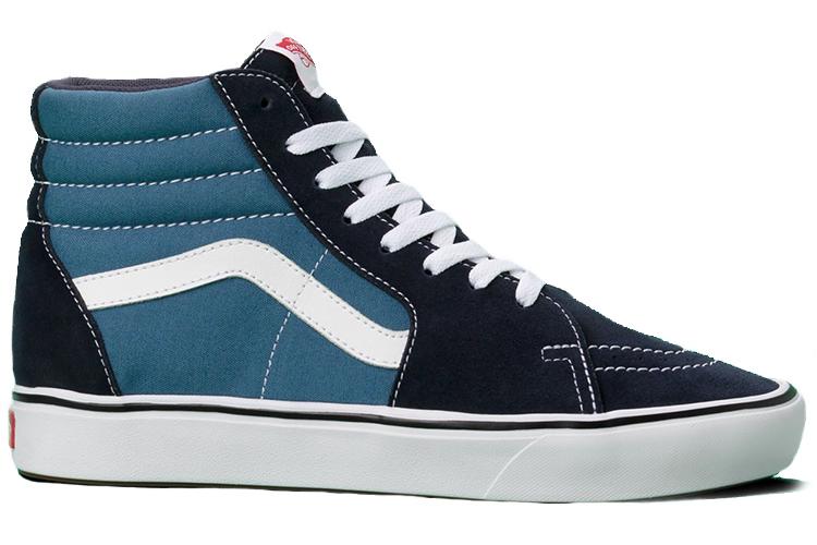 Кроссовки унисекс Vans SK8-Hi ComfyCush navy, 39 EU