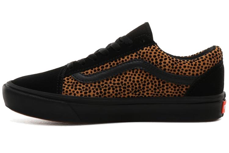 Кеды унисекс Vans Old Skool ComfyCush Tiny Cheetah черные, 38.5 EU
