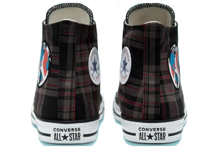 Кеды унисекс Converse Chuck Taylor All Star High World Peace коричневые, 41 EU