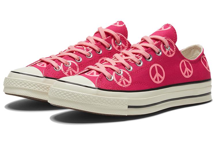 Кеды унисекс Converse Chuck 70 Peace Sign, pink-cream, 41.5 EU