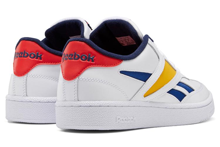 Кроссовки унисекс Reebok Club C Revenge Mark Vector Logo белые, 42.5 EU