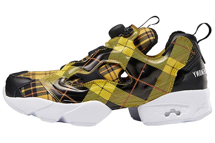 Кроссовки унисекс Reebok Instapump Fury Opening Ceremony plaid yellow