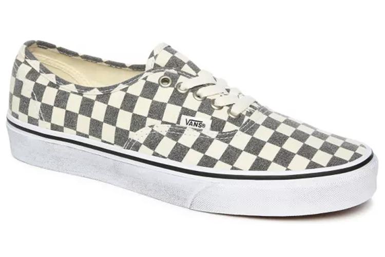 Кеды унисекс Vans Authentic Washed Checkerboard асфальт, 34.5 EU