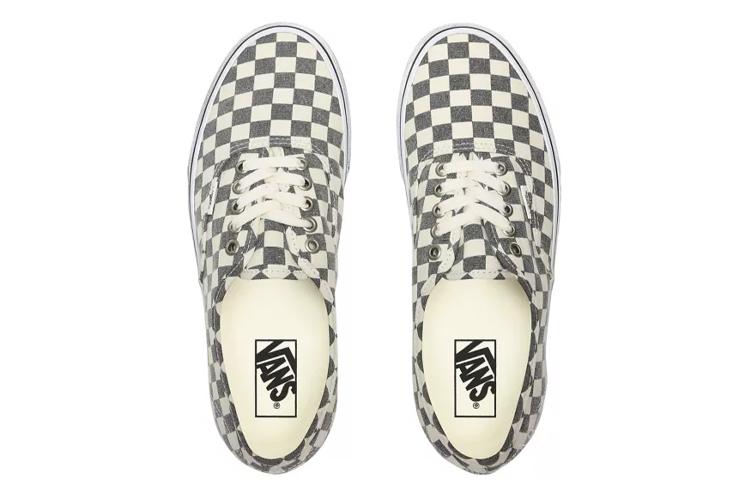 Кеды унисекс Vans Authentic Washed Checkerboard асфальт, 34.5 EU