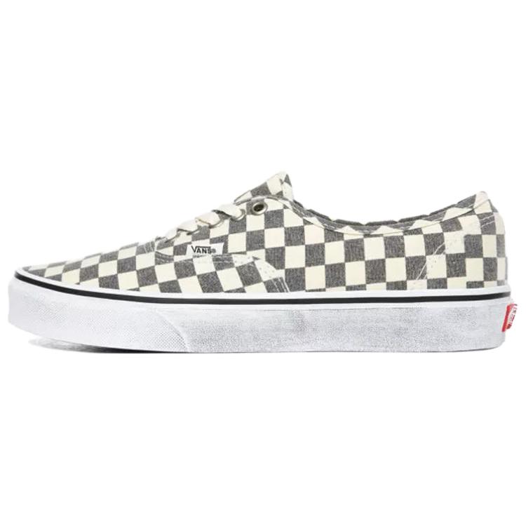 Кеды унисекс Vans Authentic Washed Checkerboard асфальт, 34.5 EU