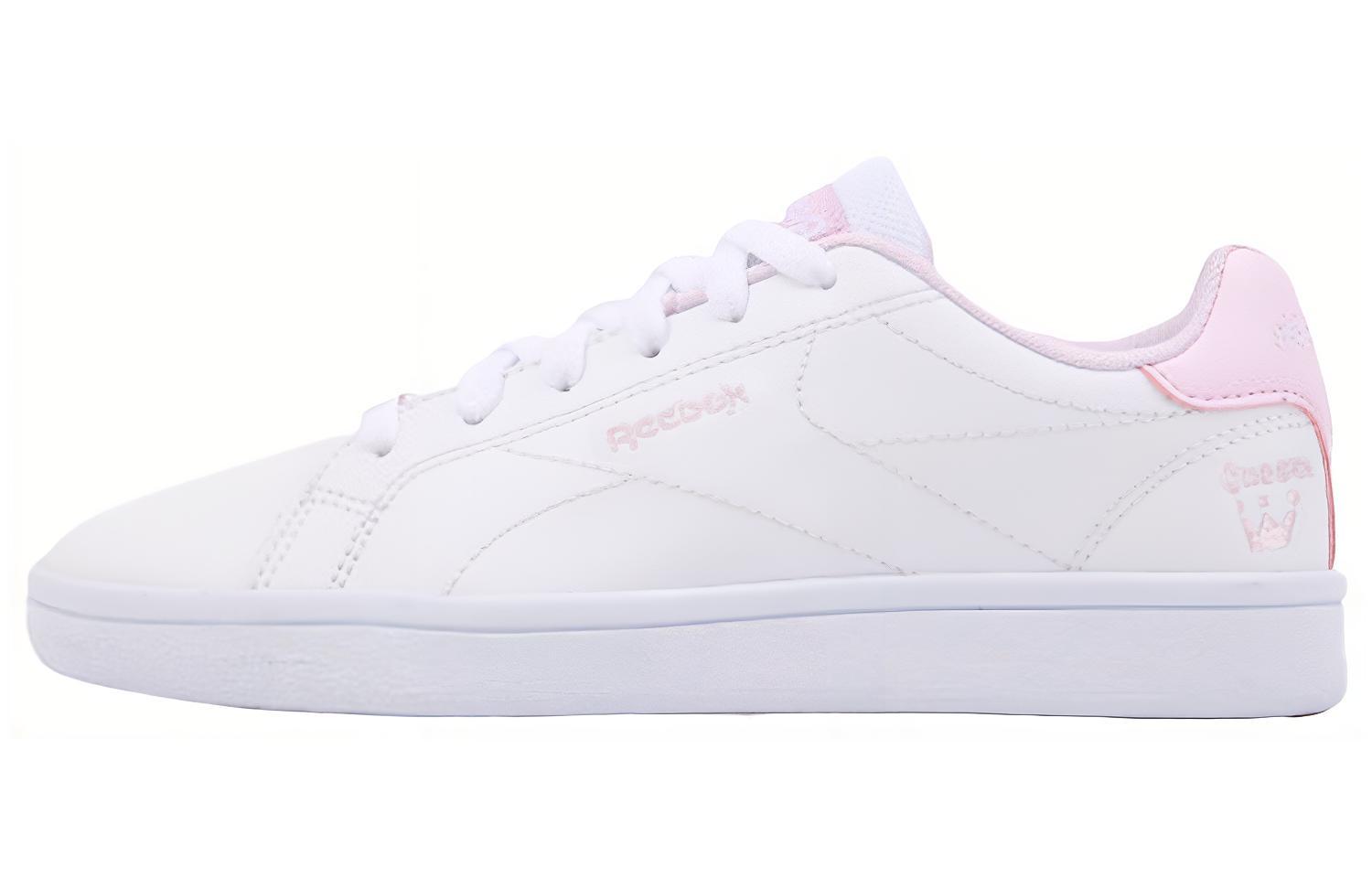 Кеды женские Reebok Royal Complete Cln2 белые/розовые