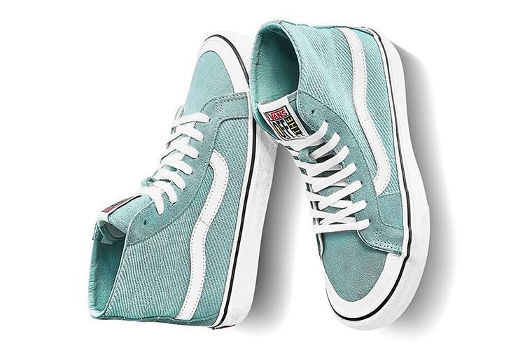 Кеды женские Vans SK8 HI 138 Decon Sf светло-голубые, 38 EU