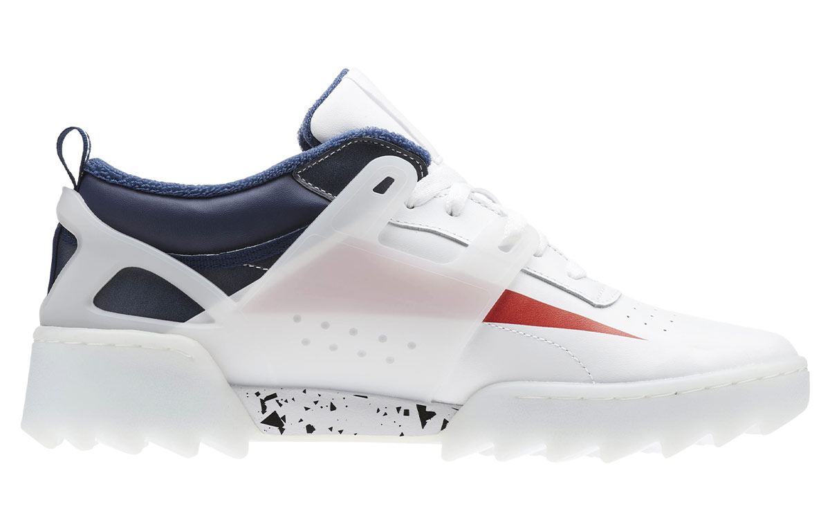 Кроссовки унисекс Reebok Workout Advance Ripple красные, 42 EU