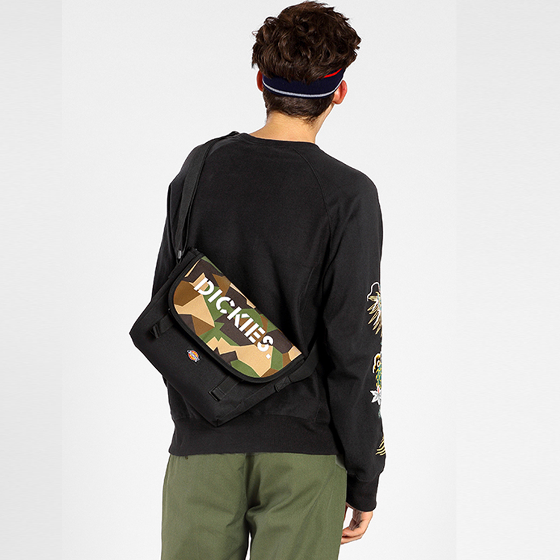 Сумка унисекс Dickies 181U90LBB13GN02 армейский зелёный