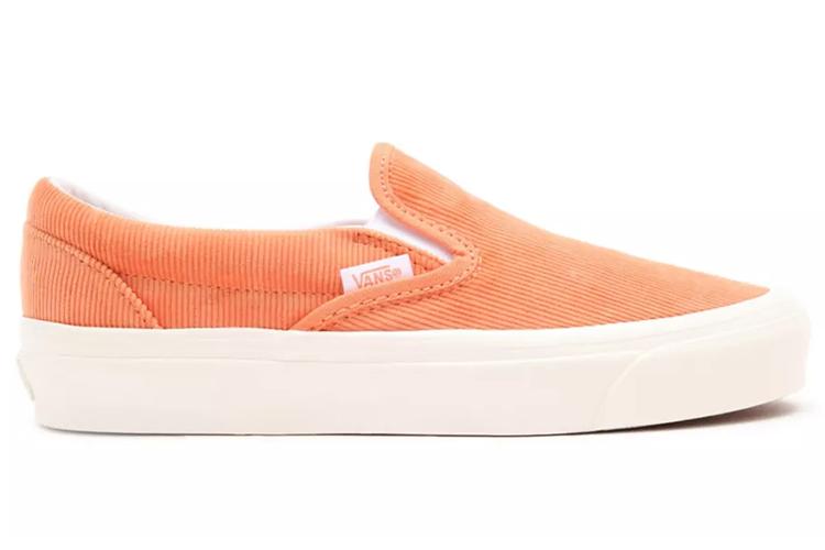 Слипоны унисекс Vans Anaheim Factory Classic Slip On 98 Dx оранжевые, 38 EU