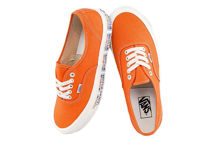 Кеды унисекс Vans Authentic 44 DX Anaheim Factory Vanity Plate оранжевые тигровые, 41 EU