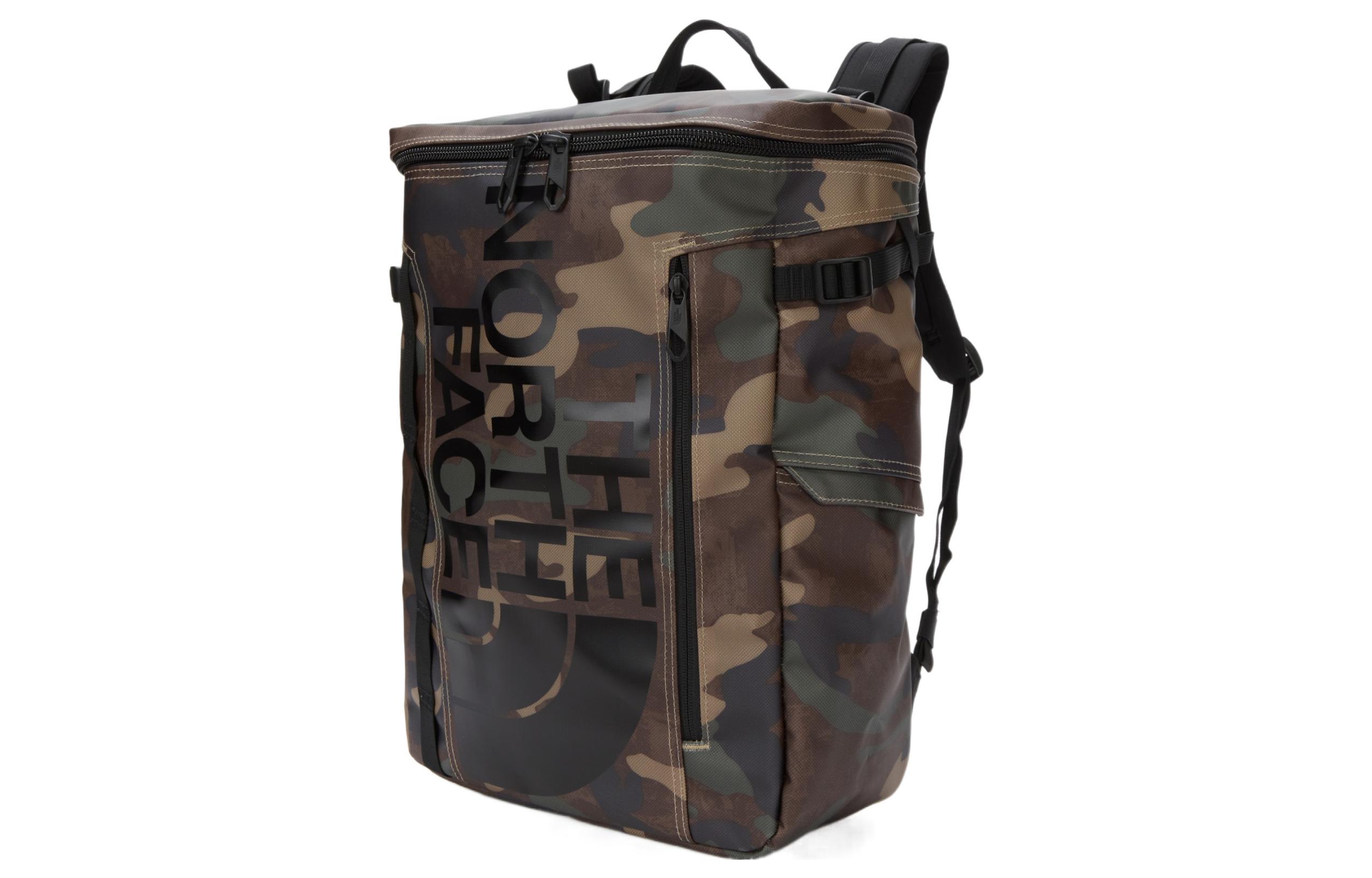 Сумка THE NORTH FACE NM2DN36D камуфляж зелёного цвета