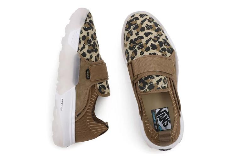 Кроссовки унисекс Vans Animal Coast Comfycush коричневые, 42 EU