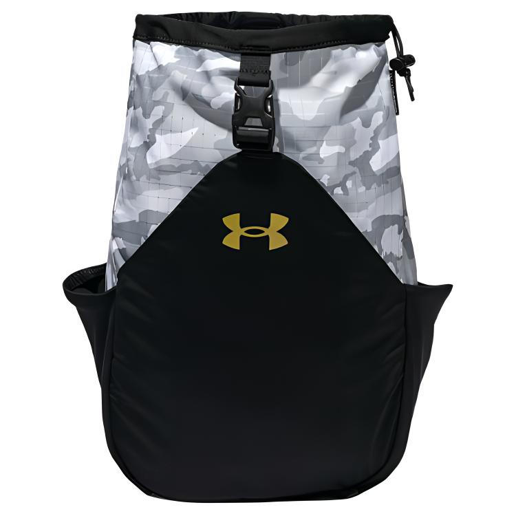 Сумка унисекс Under Armour UA 1363569-101 черно-серебристая
