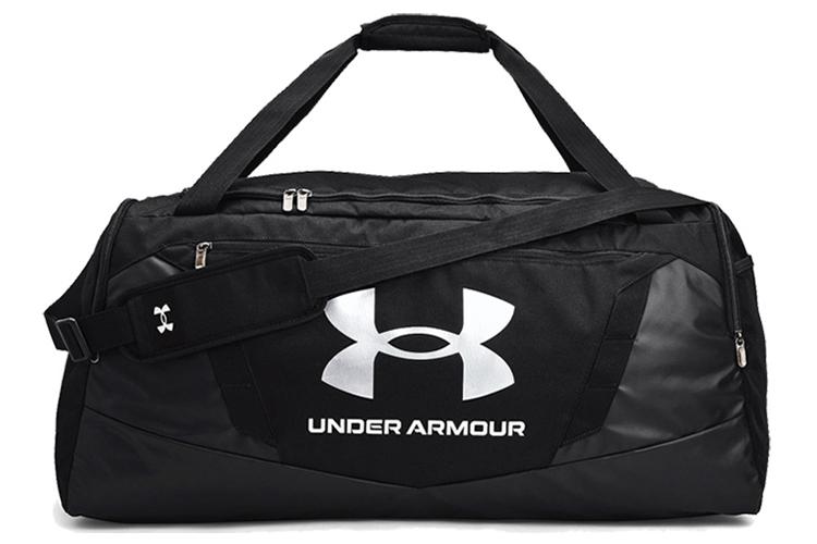 Спортивная сумка унисекс Under Armour 1369224-001 черный/серебристый металлик, 1 Pc EU