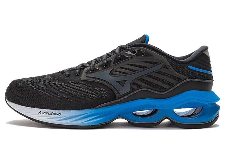 Кроссовки мужские Mizuno Creation 23 черные, синие, 42.5 EU