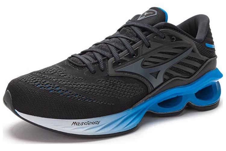 Кроссовки мужские Mizuno Creation 23 черные, синие, 42.5 EU